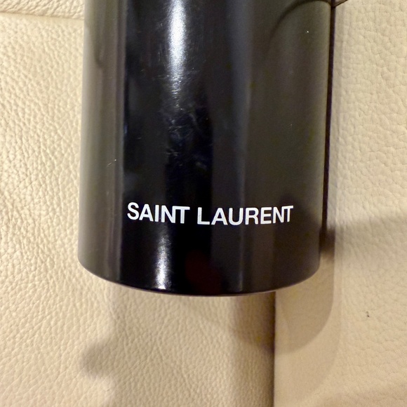 Authentic YSL Saint Laurent Sigg Water Bottle Black Aluminum Travel 20oz / 0.6L - Picture 5 of 6